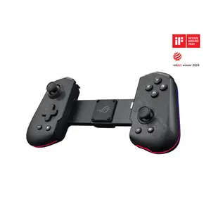 ASUS ROG Tessen GU200A Mobile Controller, USB Type-C Gaming Controller, Foldable Design, Xbox Remote Play Support, Aura RGB Lighting