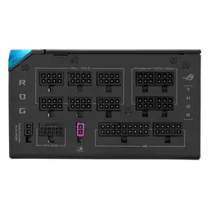 ASUS ROG Thor 1200W Platinum III Fully Modular Gaming Power Supply, 80 Plus Platinum, ATX 3.1, PCIe 5.1 Ready, GaN MOSFET, Magnetic OLED Display