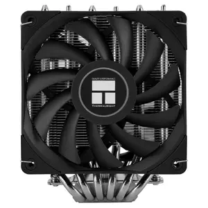 Thermalright Royal Knight 120 SE Black Single Tower CPU Air Cooler, High Performance Air Cooling System with Optimized Heatpipe Design