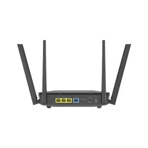 ASUS RT-AX52 AX1800 Dual Band WiFi 6 Router, 1201Mbps 5GHz Speed, 574Mbps 2.4GHz Speed, OFDMA MU-MIMO, AiMesh Support, WPA3 Security