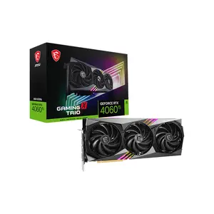 MSI GeForce RTX 4060 Ti GAMING X TRIO 8G 8GB GDDR6 Graphics Card, Triple Fan Cooling, PCIe 4.0, HDMI 2.1a, DisplayPort 1.4a