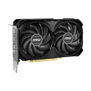 MSI GeForce RTX 4060 Ti VENTUS 2X BLACK 16G OC 16GB GDDR6 Graphics Card, Dual Fan Cooling, PCIe 4.0, HDMI 2.1a, DisplayPort 1.4a
