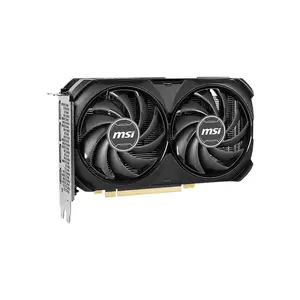 MSI GeForce RTX 4060 Ti VENTUS 2X BLACK 8G OC 8GB GDDR6 Graphics Card, Dual Fan Cooling, PCIe 4.0, HDMI 2.1a, DisplayPort 1.4a