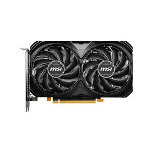 MSI GeForce RTX 4060 VENTUS 2X BLACK 8G OC 8GB GDDR6 Graphics Card, Dual Fan Cooling, PCIe 4.0, HDMI 2.1a, DisplayPort 1.4a