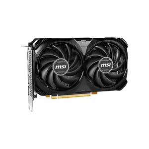 MSI GeForce RTX 4060 VENTUS 2X BLACK 8G OC 8GB GDDR6 Graphics Card, Dual Fan Cooling, PCIe 4.0, HDMI 2.1a, DisplayPort 1.4a
