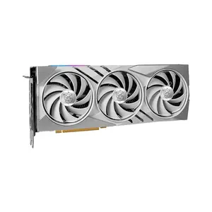 MSI GeForce RTX 4070 SUPER 12G GAMING X SLIM WHITE 12GB GDDR6X Graphics Card, Triple Fan Cooling, PCIe 4.0, HDMI 2.1a, DisplayPort 1.4a
