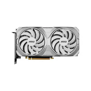 MSI GeForce RTX 4070 SUPER 12G VENTUS 2X WHITE OC 12GB GDDR6X Graphics Card, Dual Fan Cooling, PCIe 4.0, HDMI 2.1a, DisplayPort 1.4a