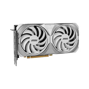 MSI GeForce RTX 4070 SUPER 12G VENTUS 2X WHITE OC 12GB GDDR6X Graphics Card, Dual Fan Cooling, PCIe 4.0, HDMI 2.1a, DisplayPort 1.4a