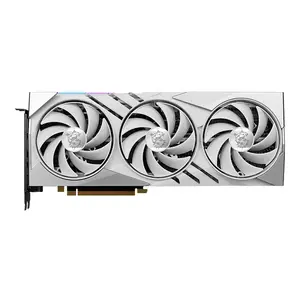 MSI GeForce RTX 4070 Ti SUPER 16G GAMING X SLIM WHITE 16GB GDDR6X Graphics Card, Triple Fan Cooling, PCIe 4.0, HDMI 2.1a, DisplayPort 1.4a