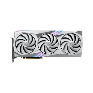 MSI GeForce RTX 4070 Ti SUPER 16G GAMING X TRIO WHITE 16GB GDDR6X Graphics Card, Triple Fan Cooling, PCIe 4.0, HDMI 2.1a, DisplayPort 1.4a