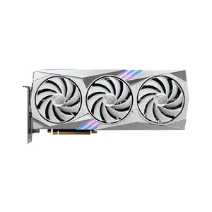 MSI GeForce RTX 4070 Ti GAMING X TRIO WHITE 12G 12GB GDDR6X Graphics Card, Triple Fan Cooling, PCIe 4.0, HDMI 2.1a, DisplayPort 1.4a