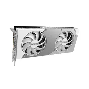 INNO3D GeForce RTX 5060 TWIN X2 OC WHITE 8GB GDDR6 Graphics Card, Dual Fan Cooling, PCIe 4.0, HDMI 2.1, DisplayPort 1.4a