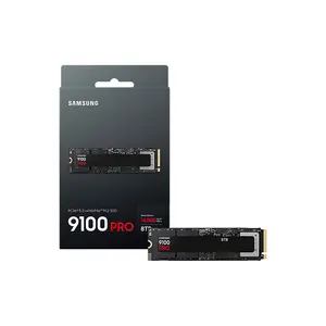 Samsung 9100 PRO 8TB PCIe Gen5 x4 NVMe M.2 2280 Internal SSD, PCIe 5.0 Interface, Ultra-High-Speed Storage Performance, Massive Capacity, Professional Gaming and Workstation Solid State Drive