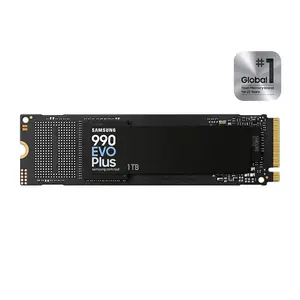 Samsung 990 EVO Plus 1TB PCIe Gen4 x4 NVMe M.2 2280 Internal SSD, PCIe 4.0 Interface, High-Speed Storage Performance, Reliable Gaming and Productivity Solid State Drive