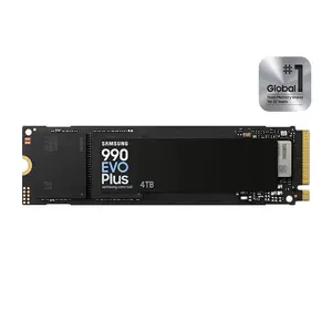 Samsung 990 EVO Plus 4TB PCIe Gen4 x4 NVMe M.2 2280 Internal SSD, PCIe 4.0 Interface, High-Speed Storage Performance, Large Capacity Design, Gaming and Professional Solid State Drive