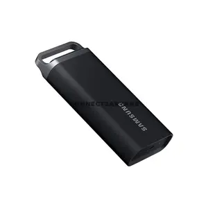 Samsung Portable SSD T5 EVO 2TB Black External SSD, USB 3.2 Gen 1 5Gbps, Up to 460MB/s Read & Write, AES 256-Bit Hardware Encryption, 2-Meter Drop Resistance, Compact Metal & Rubber Design, USB-C, MU-PH2T0S/AM