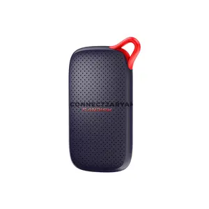 SanDisk E31 Portable SSD 1TB External Solid State Drive, USB 3.2 Gen 2, USB-C, Up to 1000MB/s Sequential Read Speed, Compact Pocket-Size Design, Up to 2-Meter Drop Protection, Model SDSSDE31-1T00-G25