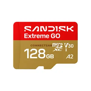 SanDisk Extreme Go microSD UHS-I Memory Card, Up to 2TB Capacity, Up to 240MB/s Read & 160MB/s Write Speed, U3 V30, microSDXC & High-Durability Storage
