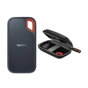 SanDisk Extreme Portable SSD 1TB External Solid State Drive, High-Speed USB-C Connectivity, Rugged Portable Design, Reliable External Storage Solution for Backup, Gaming and Content Creation