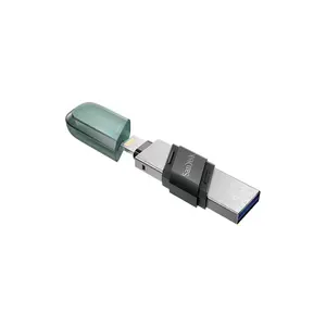 SanDisk iXpand Flash Drive Flip for iPhone & iPad, Lightning & USB Type-A Dual Connector, USB 3.1 Gen 1, Automatic Photo Backup, Portable USB Storage