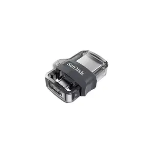SanDisk Ultra Dual Drive m3.0 USB 3.0 OTG Flash Drive, USB Type-A & Micro-USB Dual Connector, Up to 150MB/s Read Speed, Android Smartphone USB Drive