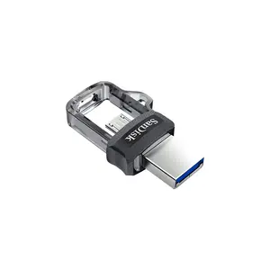 SanDisk Ultra Dual Drive m3.0 USB 3.0 OTG Flash Drive, USB Type-A & Micro-USB Dual Connector, Up to 150MB/s Read Speed, Android Smartphone USB Drive