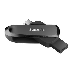 SanDisk Phone Drive for Android SDDDC6 USB 3.2 Gen 1 Dual USB-C & USB-A Flash Drive, Up to 512GB Capacity, Up to 100MB/s Read Speed, OTG Support & SanDisk App Backup
