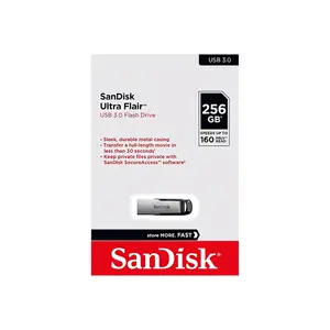 SanDisk Ultra Flair USB 3.2 Gen 1 Flash Drive, USB Type-A Metal USB Drive, Up to 150MB/s Read Speed, High-Speed Portable Storage