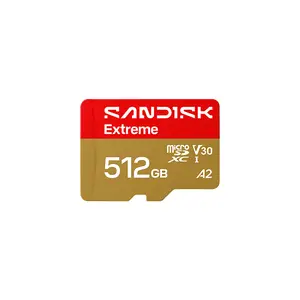 SanDisk Extreme microSDHC/SDXC UHS-I Memory Card with SD Adapter, A2 U3 V30 Class 10, Up to 190MB/s Read Speed, 4K UHD Storage Card