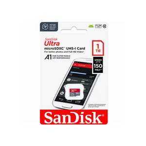 SanDisk Ultra microSDHC/SDXC UHS-I Memory Card, A1 Class 10, Up to 150MB/s Read Speed, Full HD Android Storage Card