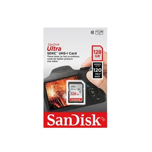 SanDisk Ultra SDHC/SDXC UHS-I Memory Card for DSLR & Digital Cameras, Class 10 U1, Up to 150MB/s Read Speed, Full HD SD Storage Card