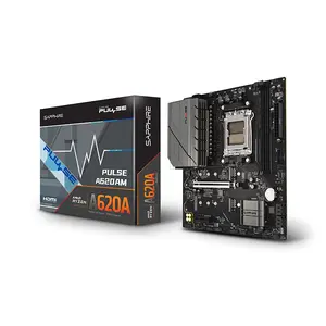 SAPPHIRE PULSE A620AM Micro-ATX Motherboard, AMD A620 Chipset, AM5 Socket, DDR5 Memory Support, Reliable Ryzen Desktop Platform Motherboard