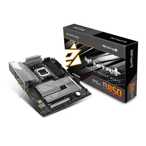 SAPPHIRE B850A NITRO+ WIFI7 ATX Motherboard, AMD B850 Chipset, AM5 Socket, DDR5 Memory Support, WiFi 7 Connectivity, High-Performance Ryzen Gaming Motherboard
