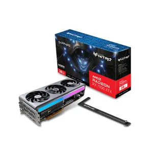 SAPPHIRE NITRO+ Radeon RX 7900 XTX Vapor-X Graphics Card, 24GB GDDR6 Memory, 2680MHz Boost Clock, Vapor-X Cooling Technology, Triple Fan Thermal Design, RDNA 3 Flagship 4K Gaming GPU