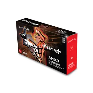 SAPPHIRE NITRO + Radeon RX 9060 XT Graphics Card, 16GB GDDR6 Memory, 3320MHz Boost Clock, Triple Fan Cooling System, RDNA 4 High-Performance 1440p Gaming GPU