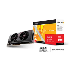 SAPPHIRE PULSE Radeon RX 7800 XT Graphics Card, 16GB GDDR6 Memory, 2430MHz Boost Clock, Dual Fan Cooling Design, RDNA 3 High-Performance 1440p Gaming GPU