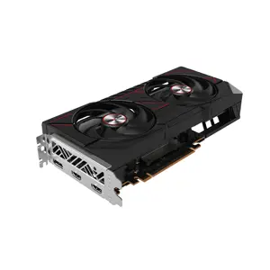 SAPPHIRE PULSE Radeon RX 9060 XT OC 8GB Graphics Card, 8GB GDDR6 Memory, 3290MHz Boost Clock, Factory Overclocked Performance, Dual Fan Cooling Design, RDNA 4 Gaming GPU