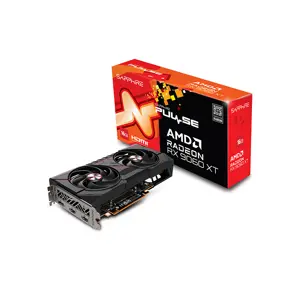 SAPPHIRE PULSE Radeon RX 9060 XT Graphics Card, 16GB GDDR6 Memory, 3290MHz Boost Clock, Dual Fan Cooling Design, RDNA 4 High-Performance Gaming GPU