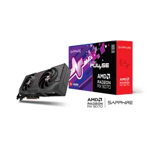 SAPPHIRE PULSE Radeon RX 9070 Graphics Card, 16GB GDDR6 Memory, 2520MHz Boost Clock, Dual Fan Cooling Design, RDNA 4 High-Performance Gaming GPU