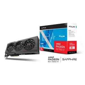 Sapphire PULSE AMD Radeon RX 7900 XT 20GB Graphics Card, 20GB GDDR6 Memory, RDNA 3 Architecture, Triple Fan Cooling System, High-Performance 4K Gaming GPU
