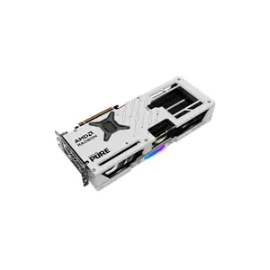 SAPPHIRE PURE Radeon RX 9070 Graphics Card, 16GB GDDR6 Memory, 2700MHz Boost Clock, Triple Fan Cooling System, White Edition RDNA 4 Gaming GPU