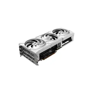SAPPHIRE PURE Radeon RX 9070 Graphics Card, 16GB GDDR6 Memory, 2700MHz Boost Clock, Triple Fan Cooling System, White Edition RDNA 4 Gaming GPU