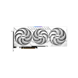 SAPPHIRE PURE Radeon RX 9070 Graphics Card, 16GB GDDR6 Memory, 2700MHz Boost Clock, Triple Fan Cooling System, White Edition RDNA 4 Gaming GPU