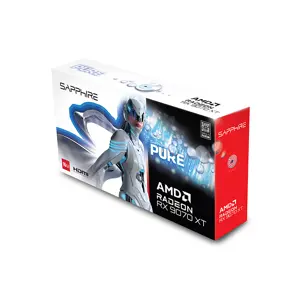 SAPPHIRE PURE Radeon RX 9070 XT Graphics Card, 16GB GDDR6 Memory, 3010MHz Boost Clock, Triple Fan Cooling System, White Edition RDNA 4 Gaming GPU