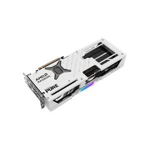 SAPPHIRE PURE Radeon RX 9070 XT Graphics Card, 16GB GDDR6 Memory, 3010MHz Boost Clock, Triple Fan Cooling System, White Edition RDNA 4 Gaming GPU