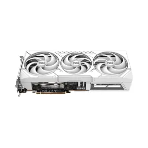 SAPPHIRE PURE Radeon RX 9070 XT Graphics Card, 16GB GDDR6 Memory, 3010MHz Boost Clock, Triple Fan Cooling System, White Edition RDNA 4 Gaming GPU