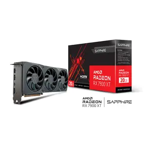 Sapphire AMD Radeon RX 7900 XT 20GB Graphics Card, 20GB GDDR6 Memory, RDNA 3 Architecture, Ray Tracing Technology, High-End 4K Gaming and Content Creation GPU