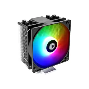 ID-COOLING SE-214 XT ARGB CPU Air Cooler, Single Tower High Performance Cooling System with Addressable RGB Lighting