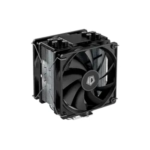 ID-COOLING SE-214 XT PLUS CPU Air Cooler, Dual Fan Single Tower High Performance Cooling System for Intel and AMD Platforms
