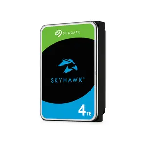Seagate SkyHawk 4TB 3.5-Inch SATA Surveillance Internal Hard Drive, SATA III 6Gb/s, 256MB Cache, CMR Recording, ImagePerfect Firmware, 24/7 CCTV DVR/NVR Storage, Up to 64 HD Cameras, 180TB/Year Workload, ST4000VX016